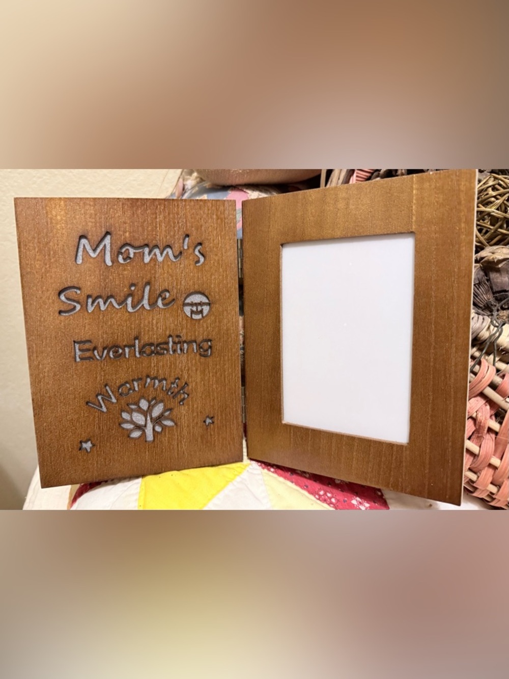 Light Up Wooden Picture Frame for Mom